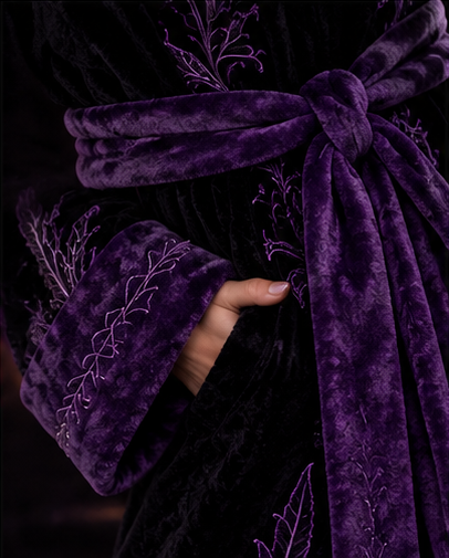 Dark Queen Comfort™ Heated Robe