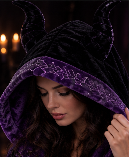 Dark Queen Comfort™ Heated Robe
