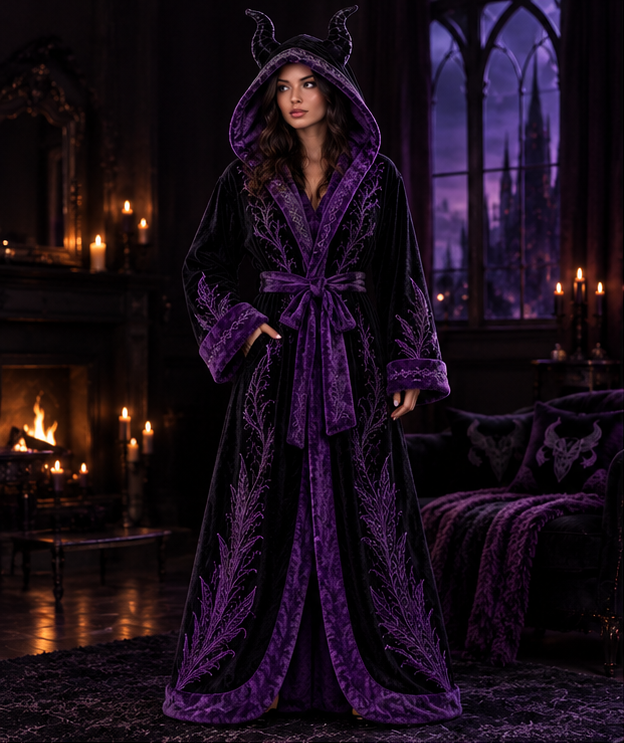 Dark Queen Comfort™ Heated Robe