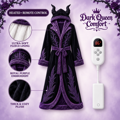 Dark Queen Comfort™ Heated Robe